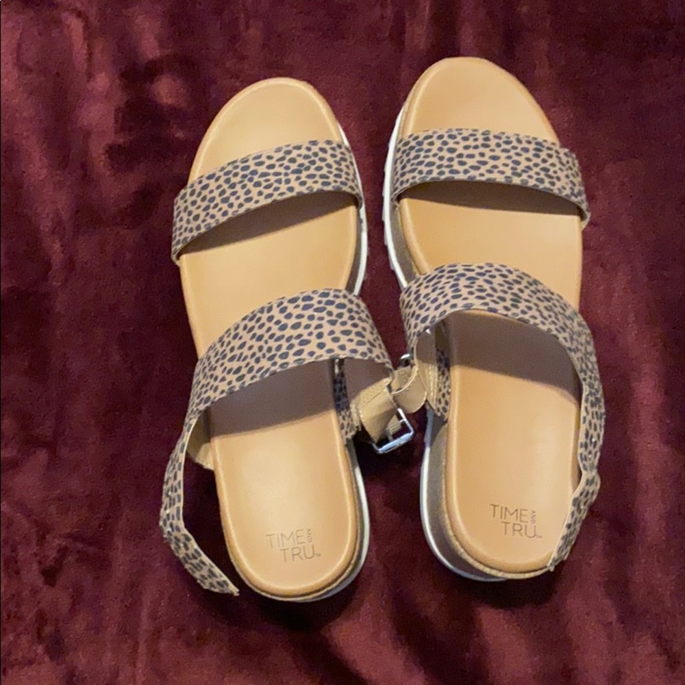 Cheetah Sandals